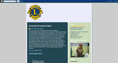 Desktop Screenshot of lionsparbowest.blogspot.com