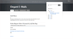 Desktop Screenshot of exoticemails.blogspot.com