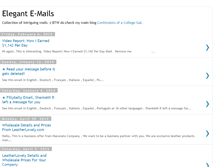 Tablet Screenshot of exoticemails.blogspot.com