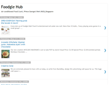 Tablet Screenshot of foodglehub.blogspot.com