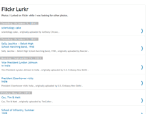 Tablet Screenshot of flickrlurkr.blogspot.com