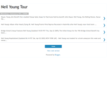 Tablet Screenshot of neilyoungtour.blogspot.com