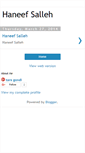 Mobile Screenshot of haneefsalleh.blogspot.com