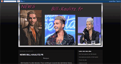 Desktop Screenshot of news-bill-kaulitz-fr.blogspot.com