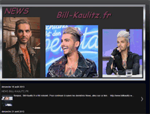 Tablet Screenshot of news-bill-kaulitz-fr.blogspot.com