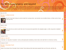 Tablet Screenshot of myfatfreepregnancyandbeyond.blogspot.com