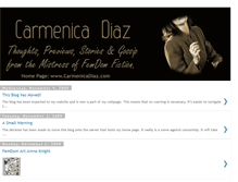 Tablet Screenshot of carmenica-diaz.blogspot.com