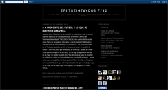 Desktop Screenshot of efetreintaydos.blogspot.com