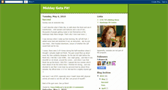 Desktop Screenshot of middaygetsfit.blogspot.com