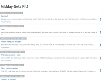 Tablet Screenshot of middaygetsfit.blogspot.com