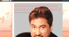 Desktop Screenshot of kumar-sanu-song.blogspot.com