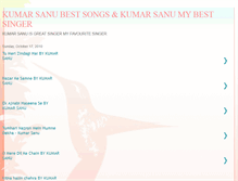 Tablet Screenshot of kumar-sanu-song.blogspot.com