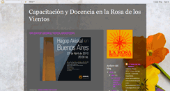 Desktop Screenshot of docencialarosadelosvientos.blogspot.com