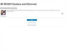Tablet Screenshot of bpreviewetceteraotherwise.blogspot.com