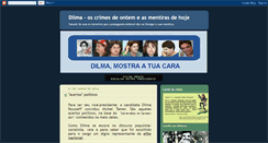 Desktop Screenshot of dilma-mostra-tua-cara.blogspot.com