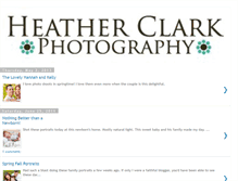 Tablet Screenshot of hclarkphotography.blogspot.com