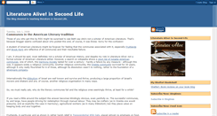 Desktop Screenshot of literaturealive.blogspot.com