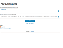 Tablet Screenshot of effectiveparentingskills.blogspot.com