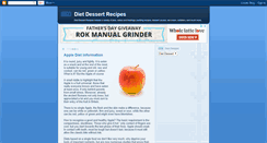 Desktop Screenshot of dessertsrecipes.blogspot.com