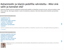 Tablet Screenshot of muslimien-pedofilia.blogspot.com