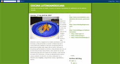 Desktop Screenshot of gastronomialatina.blogspot.com