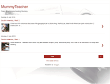 Tablet Screenshot of mummyteacher.blogspot.com