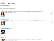 Tablet Screenshot of minerscosmetics.blogspot.com