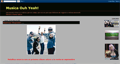 Desktop Screenshot of musicaouhyeah.blogspot.com