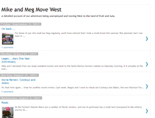 Tablet Screenshot of mikeandmegmovewest.blogspot.com