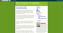 Desktop Screenshot of business-n-health.blogspot.com