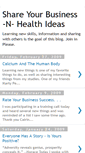 Mobile Screenshot of business-n-health.blogspot.com
