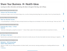 Tablet Screenshot of business-n-health.blogspot.com