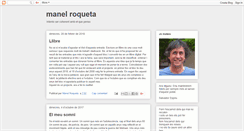 Desktop Screenshot of manelroqueta.blogspot.com