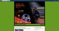 Desktop Screenshot of futbolenmovimientozonaweb.blogspot.com