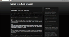 Desktop Screenshot of home-furniture-interior.blogspot.com