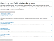 Tablet Screenshot of endlich-leben.blogspot.com