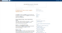 Desktop Screenshot of dlfilez.blogspot.com