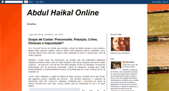 Desktop Screenshot of abdul-haikal.blogspot.com