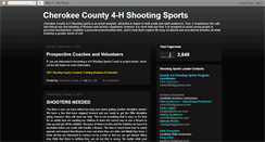 Desktop Screenshot of cherokeeshooting.blogspot.com