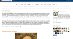 Desktop Screenshot of fabulouspants.blogspot.com