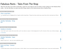 Tablet Screenshot of fabulouspants.blogspot.com