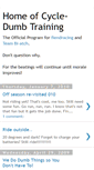 Mobile Screenshot of cycle-dumb.blogspot.com