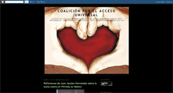 Desktop Screenshot of coalicionaccesouniversal.blogspot.com