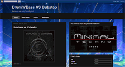 Desktop Screenshot of dnb-vs-dubstep.blogspot.com