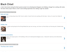 Tablet Screenshot of blackchisel.blogspot.com