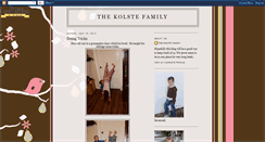 Desktop Screenshot of kolstefamily.blogspot.com