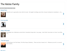 Tablet Screenshot of kolstefamily.blogspot.com
