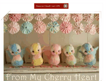 Tablet Screenshot of frommycherryheart.blogspot.com