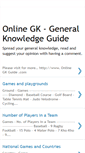 Mobile Screenshot of onlinegk.blogspot.com