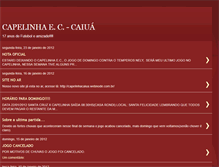 Tablet Screenshot of capelinhacaiua.blogspot.com